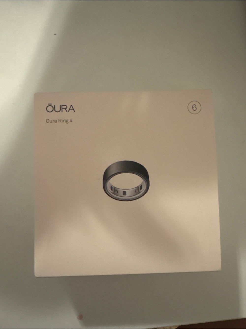 Oura Ring 4 - Grey Smart Wearable Ring